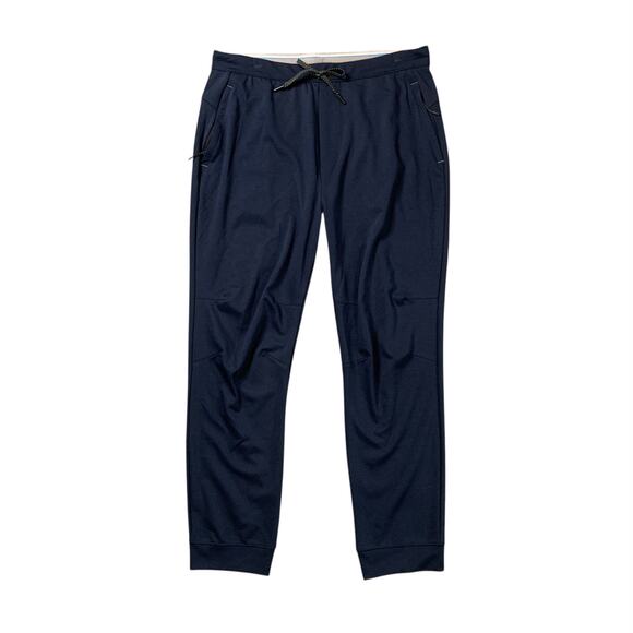 Mack Weldon Pants Mens XL Extra Large Navy Elastic Waist Stretch Loose Jogger - Picture 1 of 9